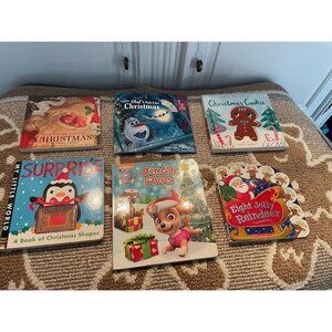 🎄 Christmas Eve Box Ready Kids Book Bundle Lot 6 Olaf Night Before Holiday